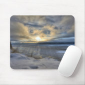 Tapis De Souris Solstice d'hiver Turnagain Arme (Avec souris)