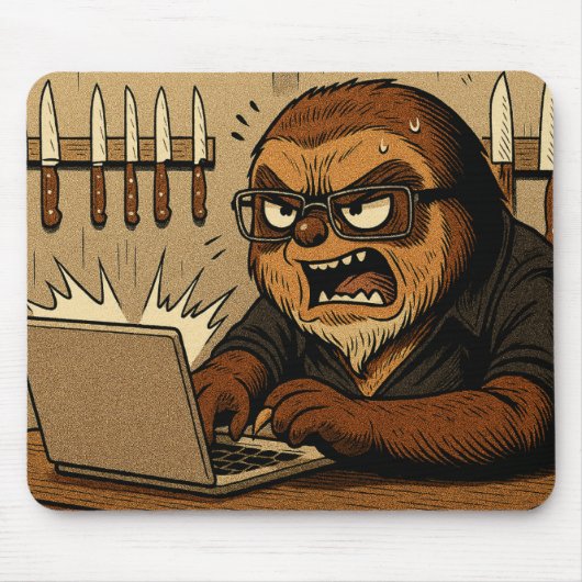 Tapis De Souris Someone Is Wrong On the Internet - Sloth Mouse Pad (Devant)