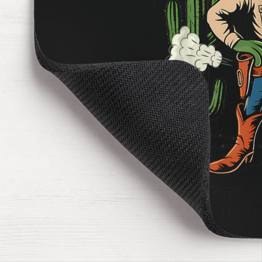 Tapis De Souris Sometimes I Just Be Farting Funny Cowboy Frog (Coin)