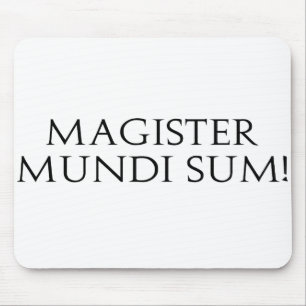Tapis De Souris Somme de Magister Mundi ! Mousepad