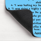 Tapis De Souris Sommeil attrapé Mousepad (Coin)