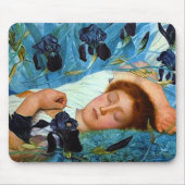 Tapis De Souris Sommeil dans les Irises (Devant)