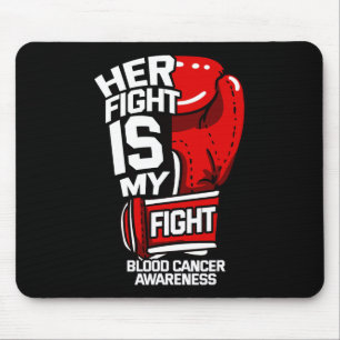 Tapis De Souris Son combat est mon combat Cancer du sang Tumeur li