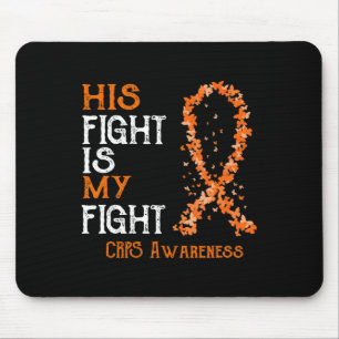 Tapis De Souris Son Combat Est Mon Combat Crps Sensibilisation 1