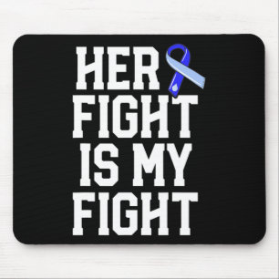 Tapis De Souris Son combat est mon combat Hydrocéphalie Sensibilis