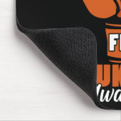 Tapis De Souris Son combat est mon combat Mois de sensibilisation  (Coin)