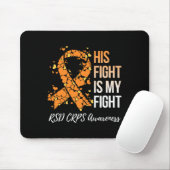 Tapis De Souris Son Combat Est Mon Combat Rsd Crps Conscience 1 (Avec souris)