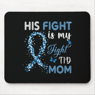 Tapis De Souris Son combat est mon combat T1d Maman Diabète Sensib