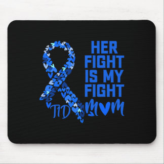 Tapis De Souris Son Combat Est Mon Combat T1D Maman Type 1 Diabète