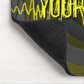 Tapis De Souris Son jaune foncé "nom" mousepad (Coin)