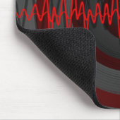 Tapis De Souris Son rouge foncé (Coin)
