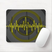 Tapis De Souris Son Yellow Dark mousepad (Avec souris)