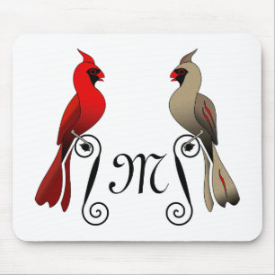 Tapis De Souris SongBird du Cardinal du Nord