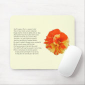 Tapis De Souris Sonnet de Shakespeare # 18 (Avec souris)