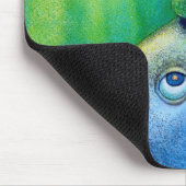 Tapis De Souris Sonnez votre sirène de coquillage ! Art Mousepad (Coin)