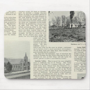 Tapis De Souris Sonoma, Californie