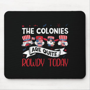 Tapis De Souris Sont assez bruyants Independence Day Drôle 4 juill
