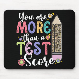 Tapis De Souris Sont Plus Qu'Un Test Score Enseignant Jour Test