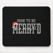 Tapis De Souris Soon To Be Merry'd Engaged Couples Pajamas Matchin (Devant)