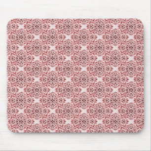 Tapis De Souris Sophisticated Damask Mousepad, Red