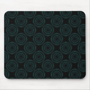 Tapis De Souris Sophistiqué Chic Mousepad, Turquoise