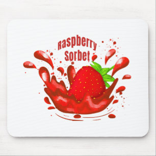 Tapis De Souris Sorbet framboise
