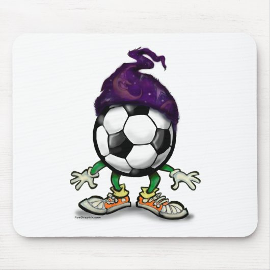 Tapis De Souris sorcier de football (Devant)
