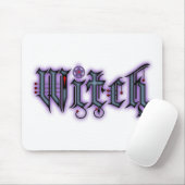 Tapis De Souris Sorcière (Avec souris)