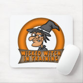 Tapis De Souris Sorcière dans la formation (Avec souris)
