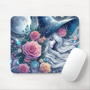 Tapis De Souris Sorcière de la rose céleste Paysage de rêve