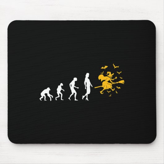 Tapis De Souris Sorcière de l'évolution (Devant)