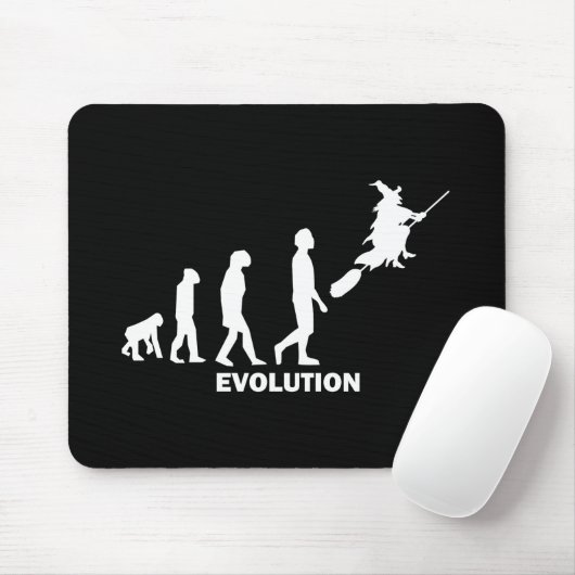 Tapis De Souris sorcière d'évolution (Avec souris)