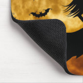 Tapis De Souris Sorcière d'Halloween (Coin)