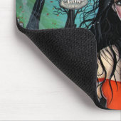 Tapis De Souris Sorcière d'Halloween et Mousepad crâne (Coin)