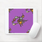Tapis De Souris sorcière émoji (Avec souris)