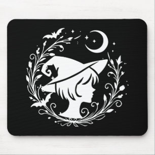 Tapis De Souris Sorcière Fée Wiccan Magie Sorcières Halloween