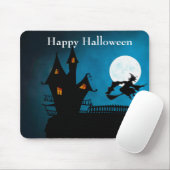 Tapis De Souris Sorcière volante (Avec souris)