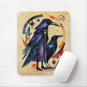 Tapis De Souris Sorcières modernes - une œuvre d'art abstraite 4 -