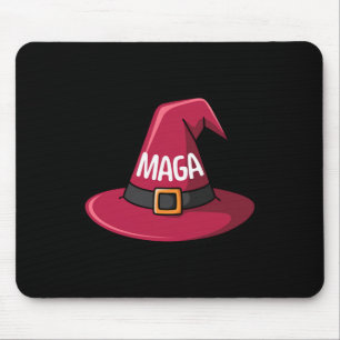 Tapis De Souris Sorcières pour Trump - Chemise drôle d'Halloween T