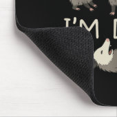 Tapis De Souris Sorry Can't I'm Dead (Coin)