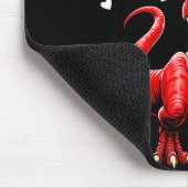 Tapis De Souris Sorry Girls Mimi Is My Valentine Dinosaur Monster  (Coin)