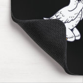 Tapis De Souris Sorry I'm Late Funny Goose Christian Bible Verse F (Coin)