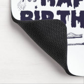 Tapis De Souris Sortez-vous un joyeux anniversaire Funny Éffrayant (Coin)