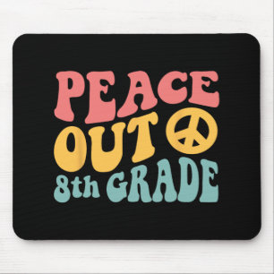 Tapis De Souris Sortie 8e année Funny Retro 70's Dernier Day Of 8t