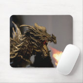 Tapis De Souris Souffle de dragon (Avec souris)