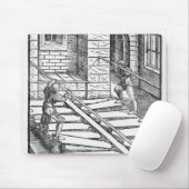 Tapis De Souris Soufflets et ventilateurs d'organe (Avec souris)