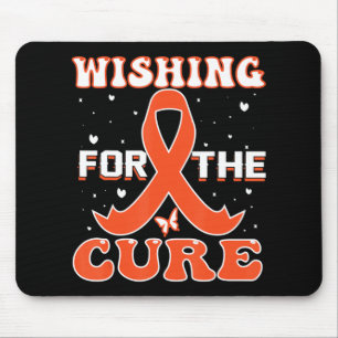 Tapis De Souris Souhaiter La Leucémie Cure Sensibilisation Au Canc