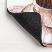 tapis de souris souillé par café (Coin)