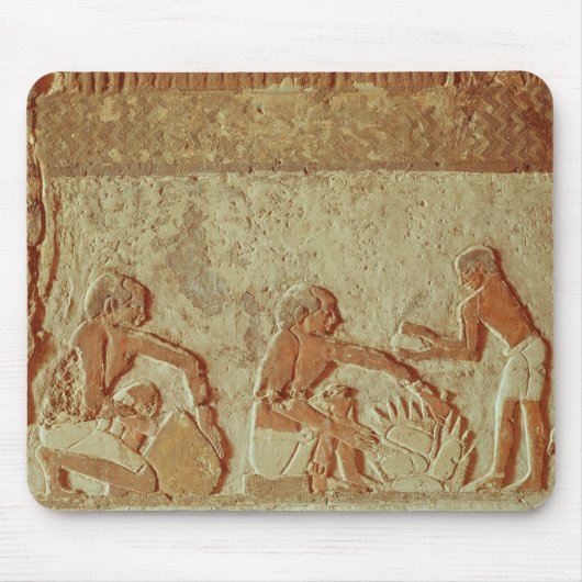 Tapis De Souris Soulagement dépeignant la fabrication et la (Devant)