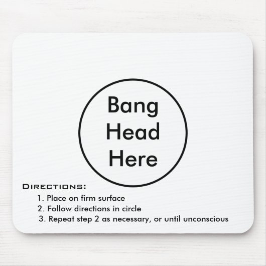 Tapis De Souris Soulageur d'effort (Devant)